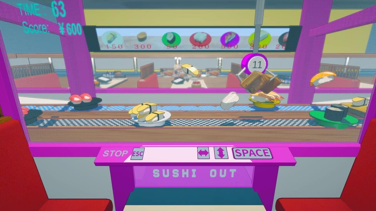 Sushi Claw Machine