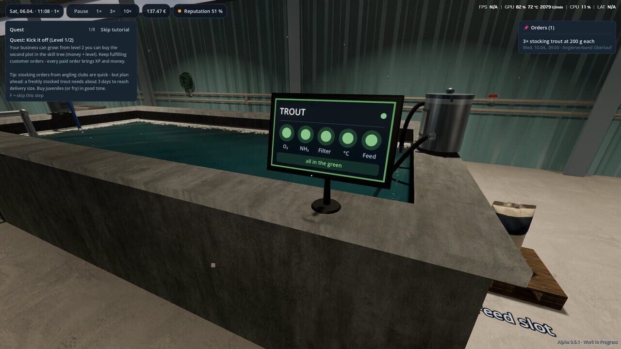 Aquaculture Simulator
