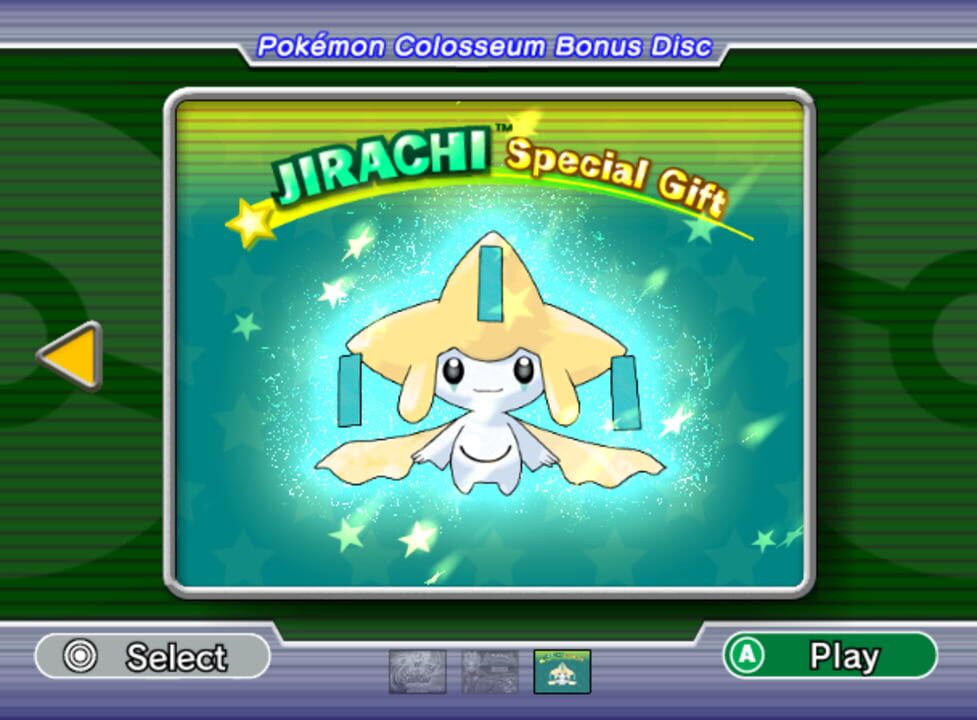 Pokémon Colosseum Bonus Disc