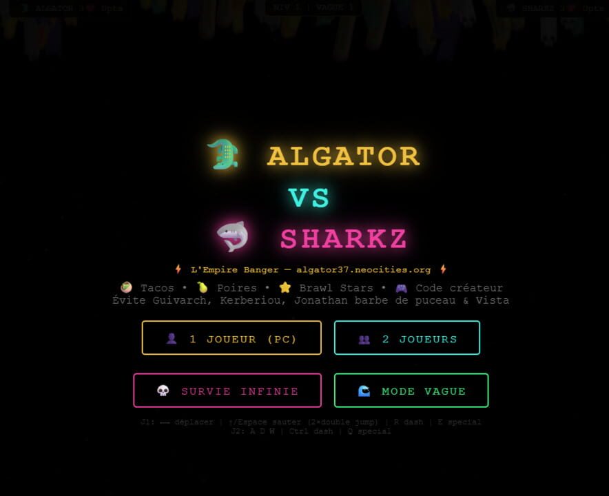 Algator vs Sharkz