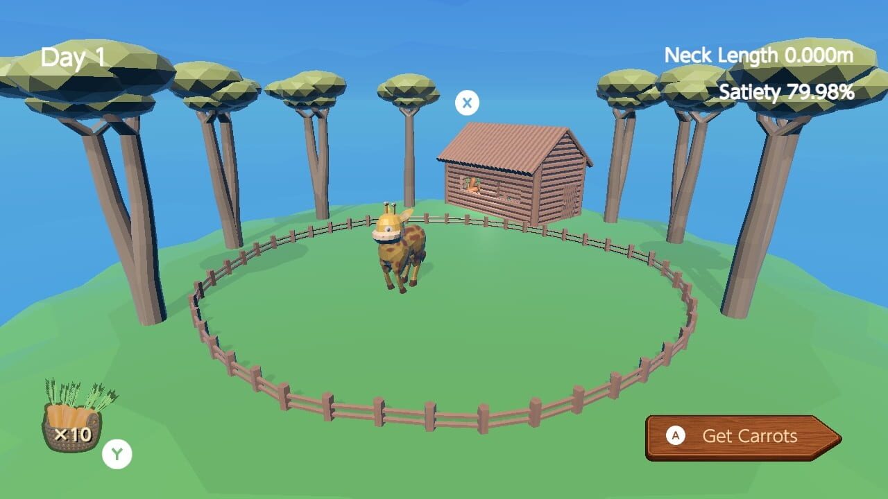 Giraffe Raising Game: Reach for the sky