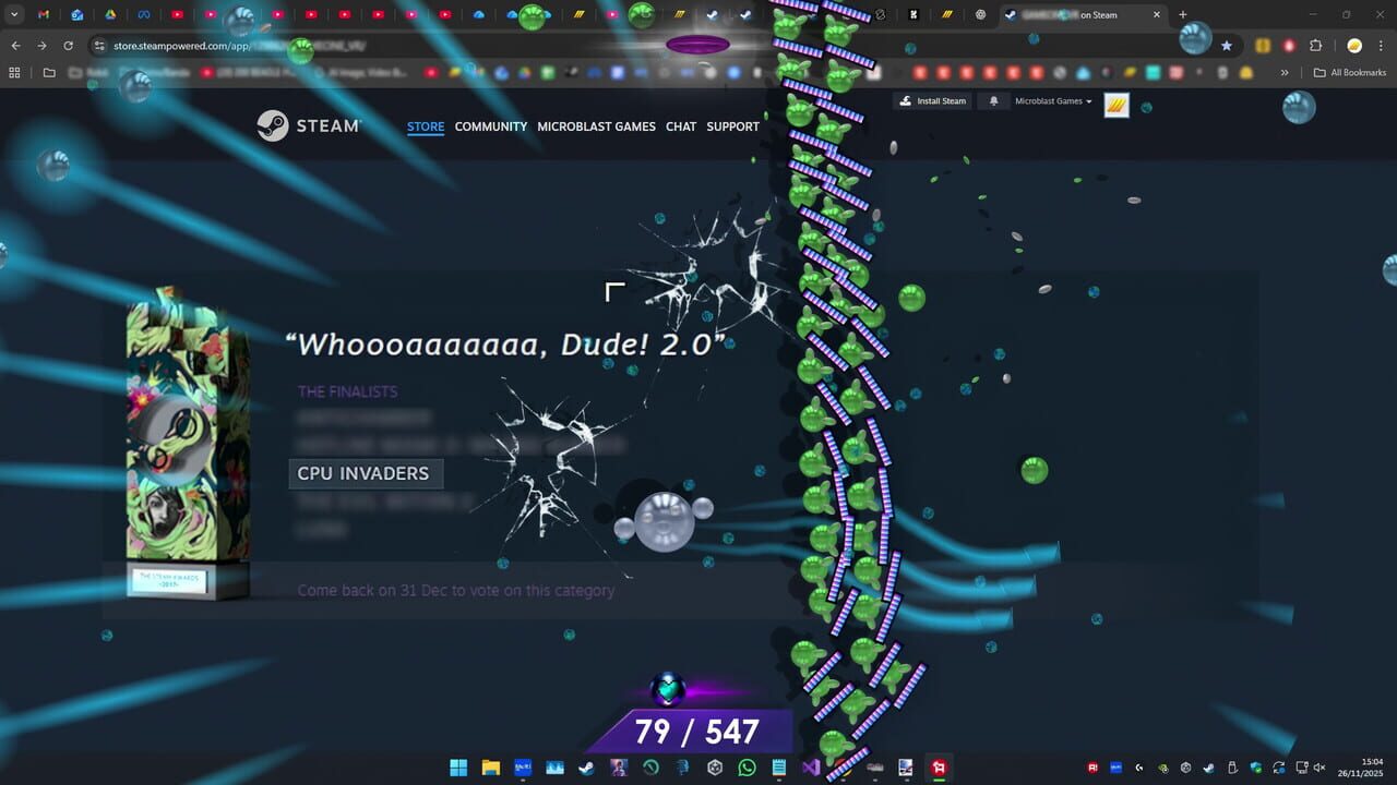 CPU Invaders: Micro Spheres