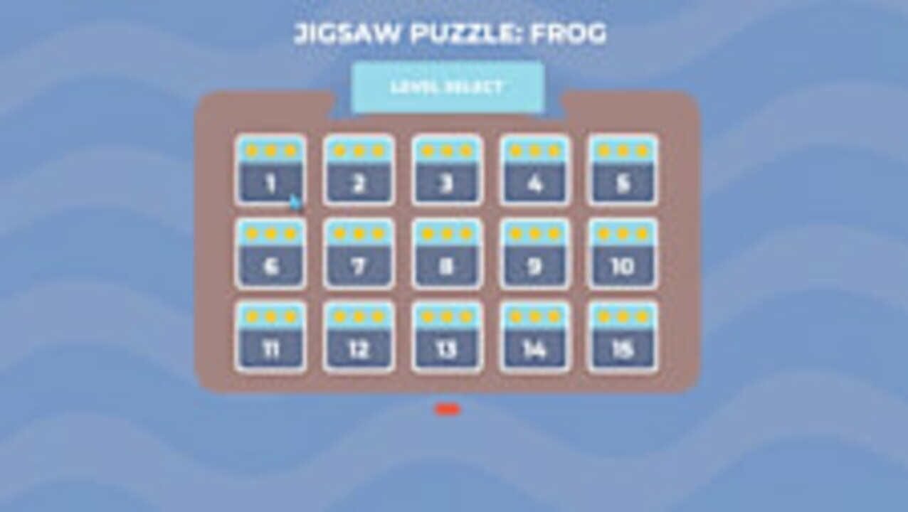 Jigsaw Puzzle: Frog