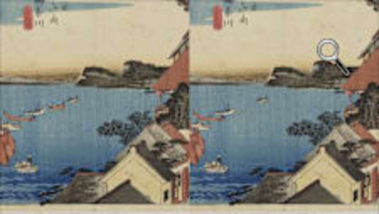 Spot the Difference Ukiyo-e: Fifty-Three Stations of the Toukaidou