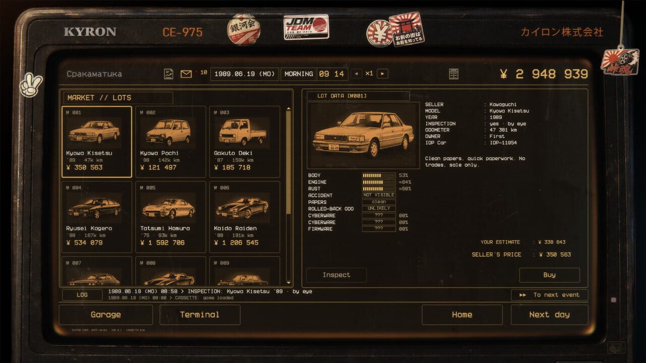 Touge: JDM Dealership Simulator