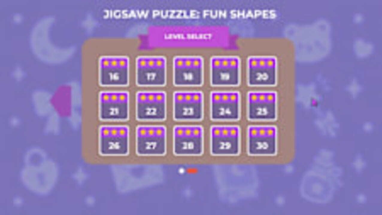 Jigsaw Puzzle: Fun Shapes