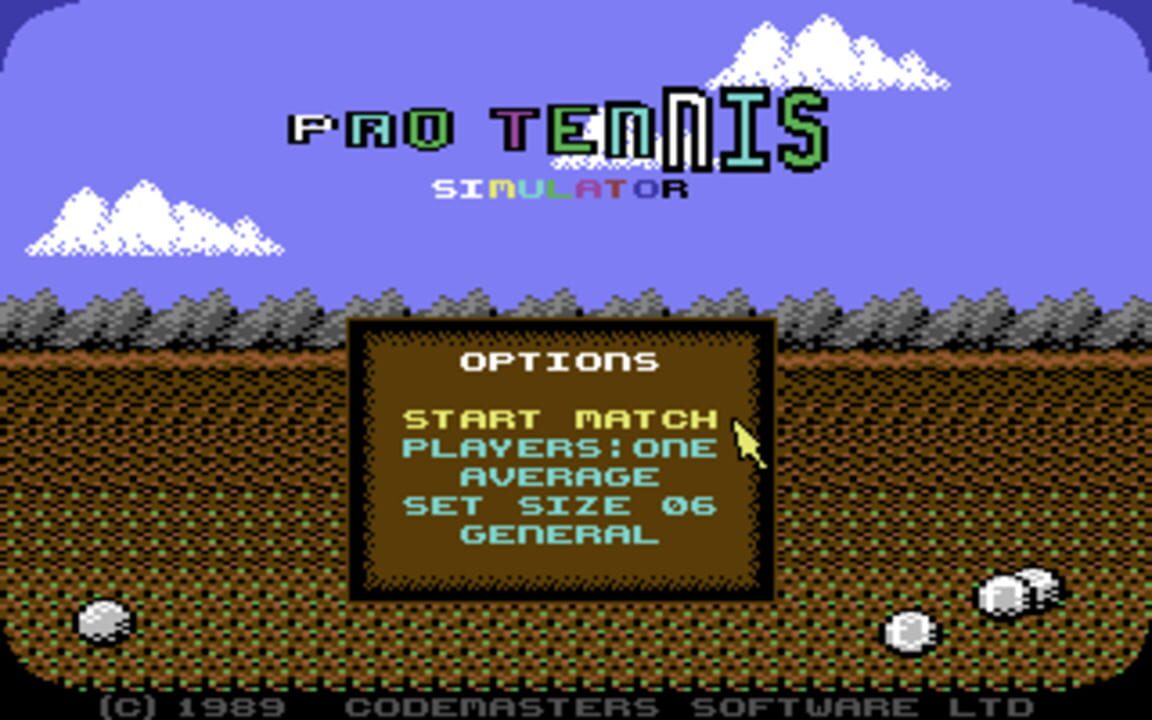 Pro Tennis Simulator
