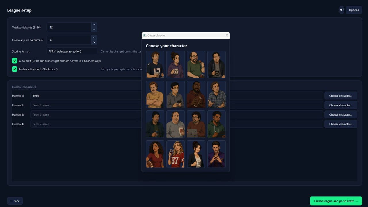 ReDraft: The Fantasy Football Simulator
