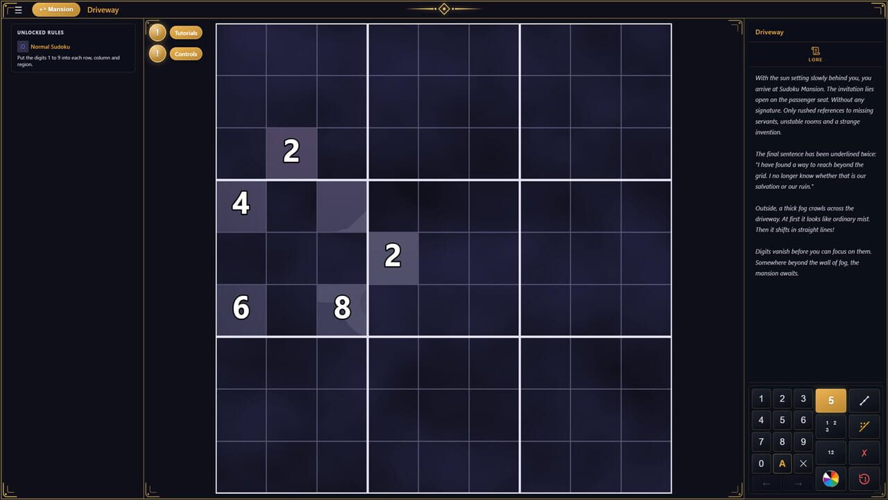 Sudoku Mansion