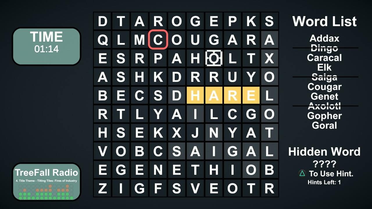 1-2-Splendid Word Search!