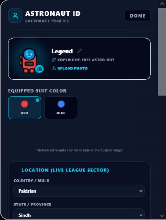 Crewmate Rush Space Escape Runner