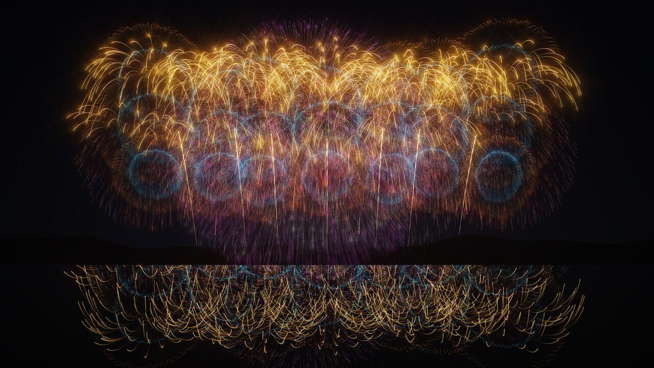 Burst Noir: Fireworks Simulator