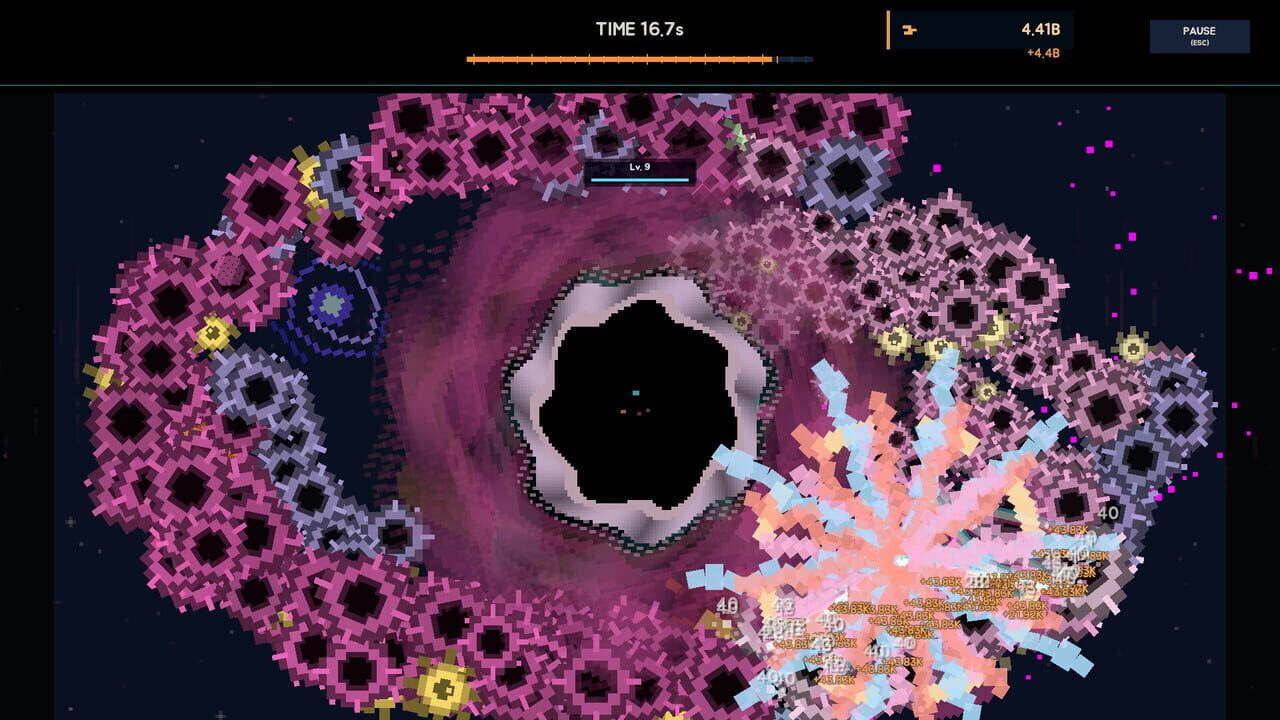 Black Hole Grow Forever