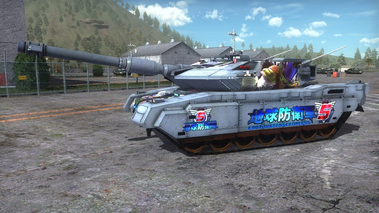 Earth Defense Force 5: Air Raider Piloted Weapon – Blacker Number 5