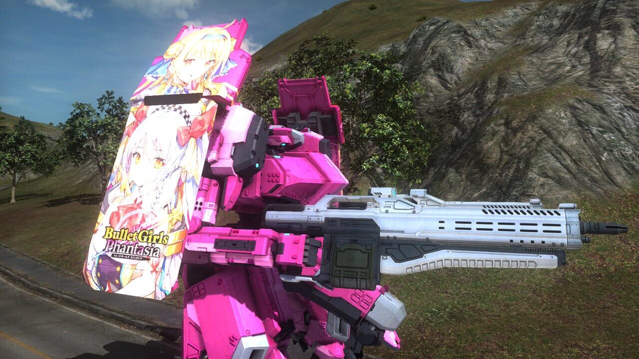Earth Defense Force 5: Air Raider Piloted Weapon – Combat Frame Phantasia Shield Nyx