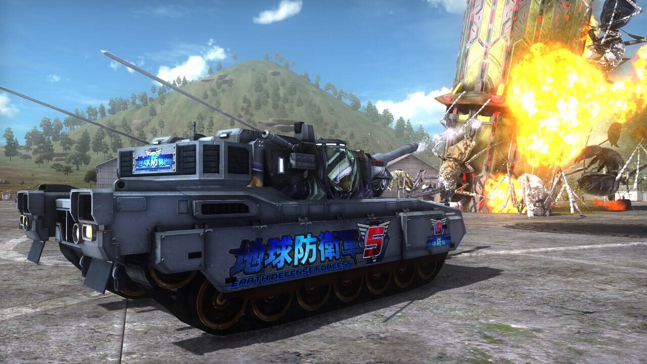 Earth Defense Force 5: Air Raider Piloted Weapon – Blacker Number 5