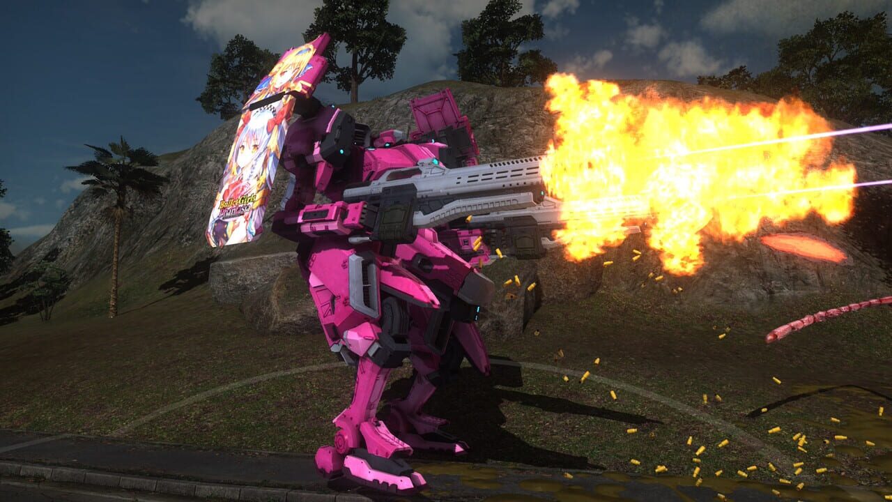 Earth Defense Force 5: Air Raider Piloted Weapon – Combat Frame Phantasia Shield Nyx