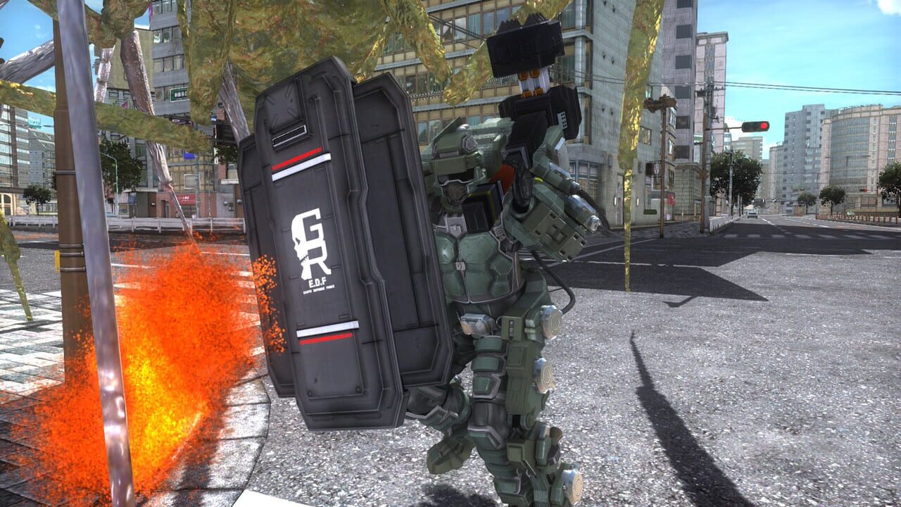 Earth Defense Force 5: Fencer Weapon – Grim Reaper Shield