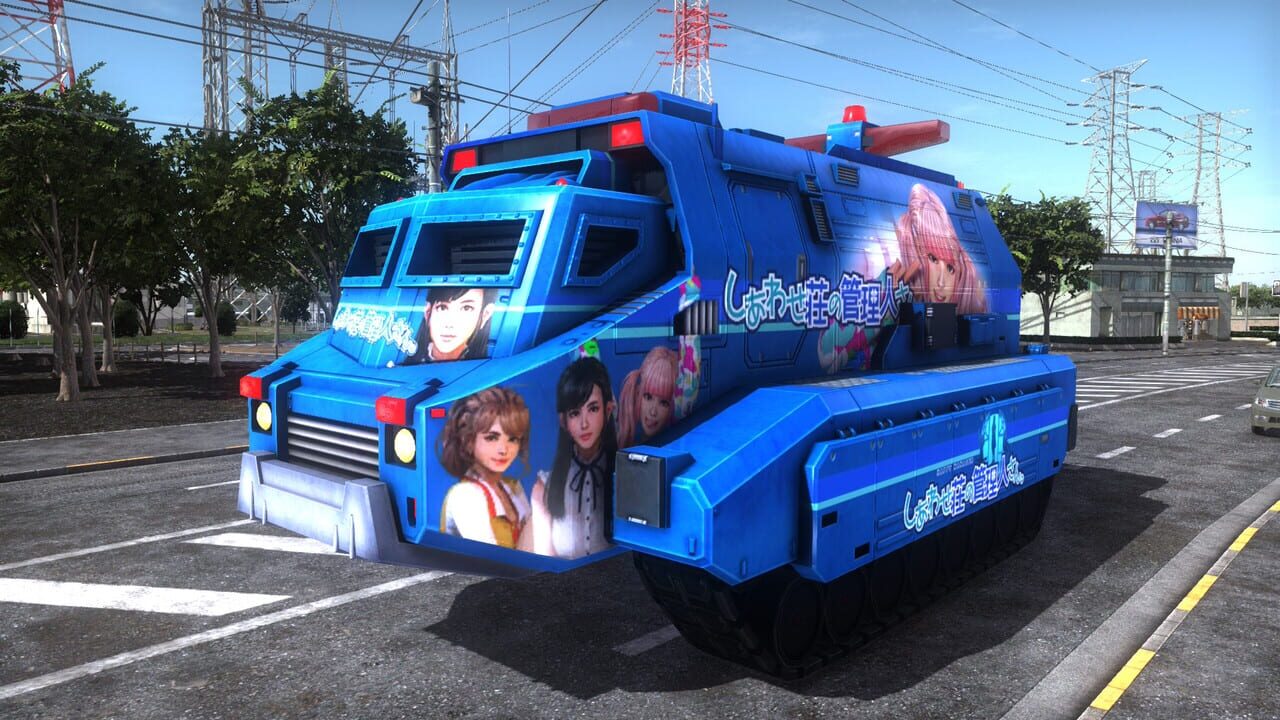 Earth Defense Force 5: Air Raider Vehicle – Caliban Armored Ambulance Joyful Marking