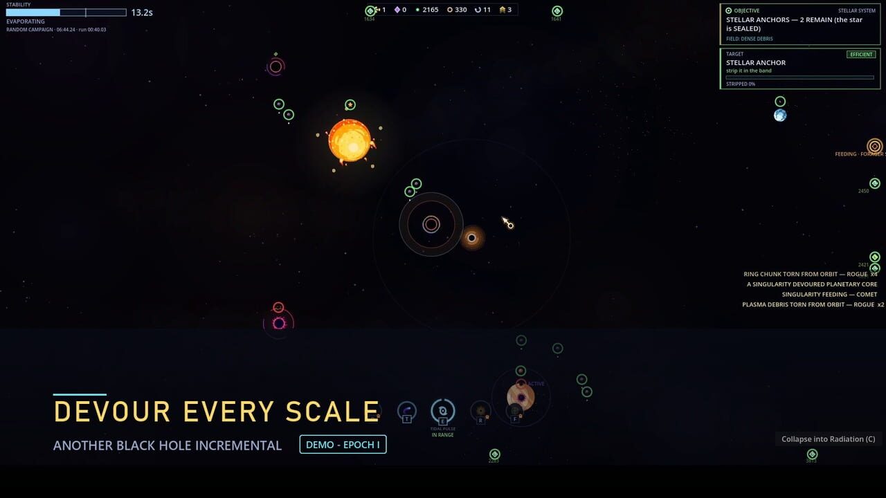 Another Black Hole Incremental