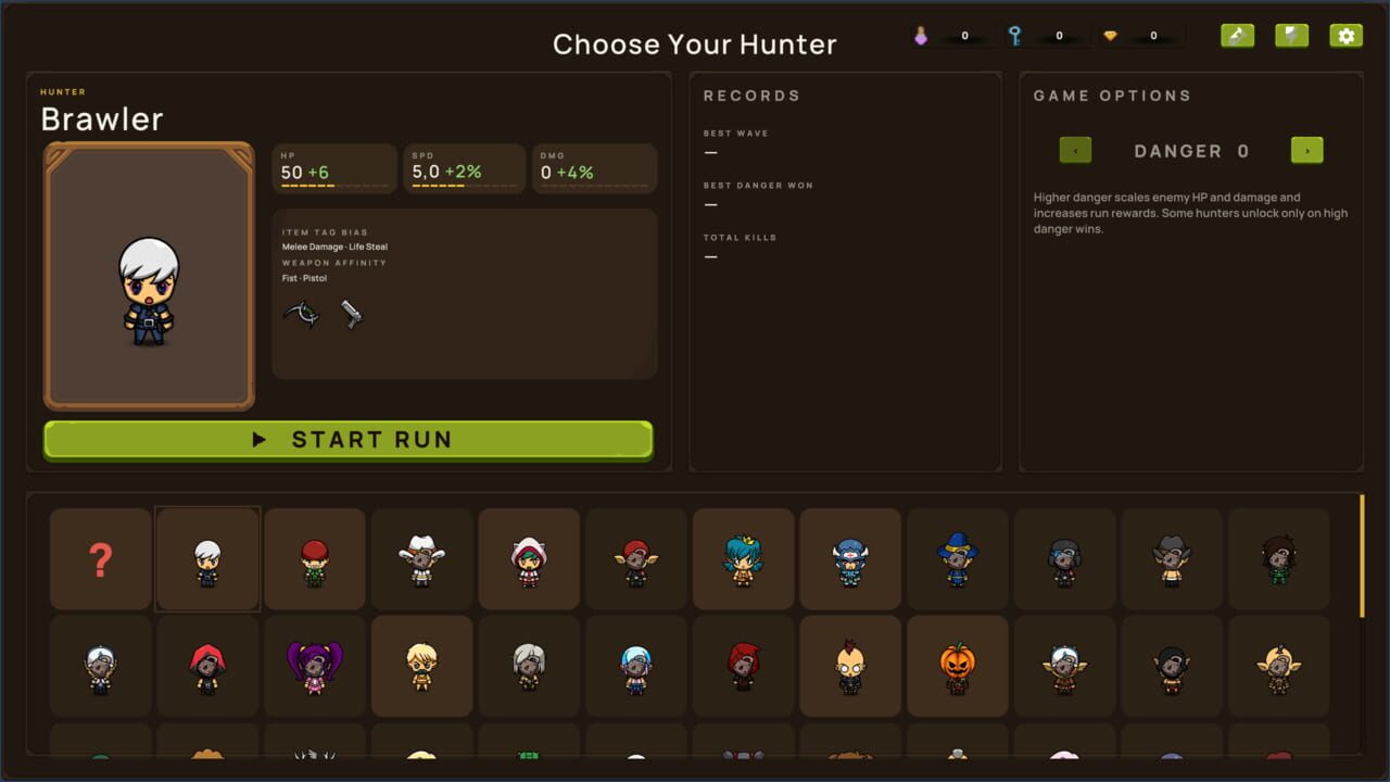 Slaymeji: Roguelite Desktop Survivor