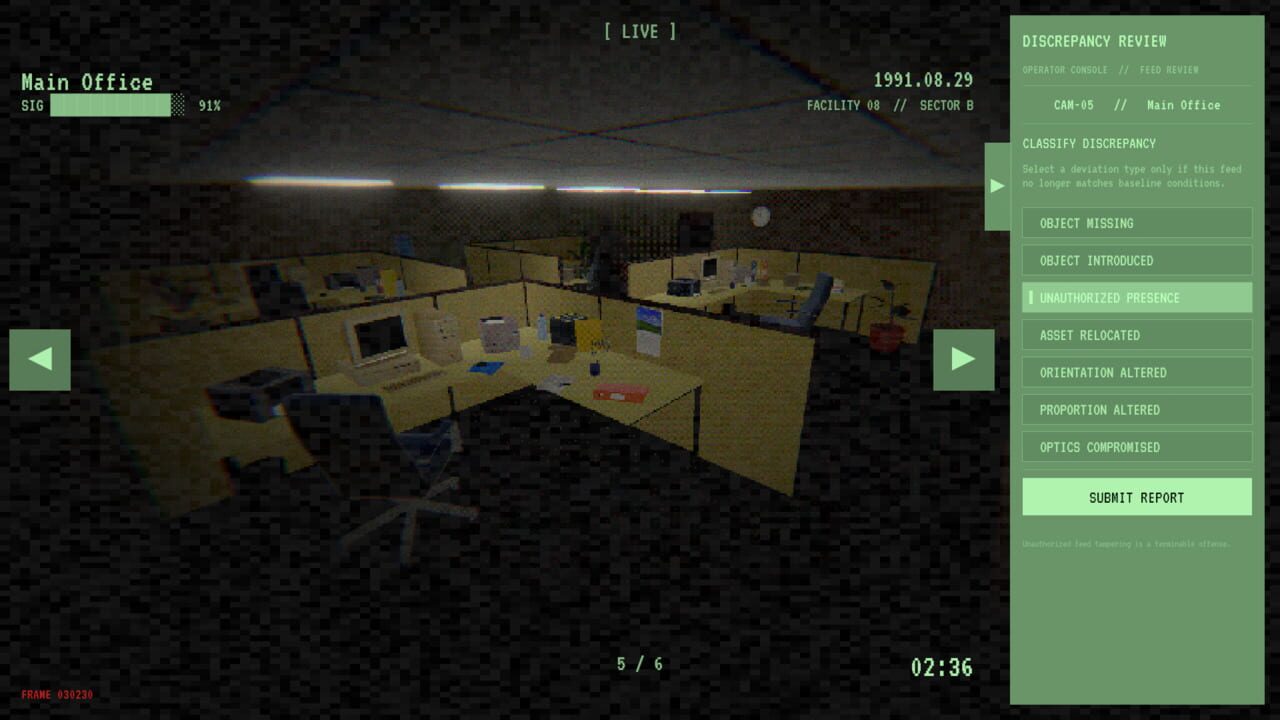 Observation Protocol