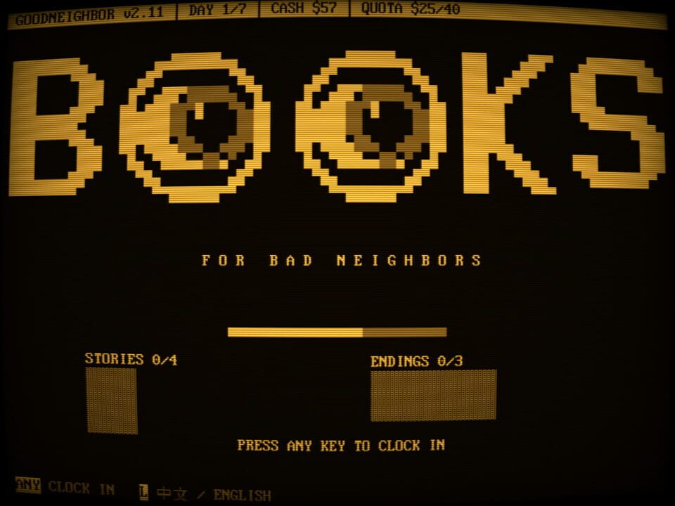 Books for Bad Neighbors