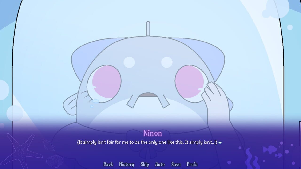 Ninon the Upside-Down Mermaid