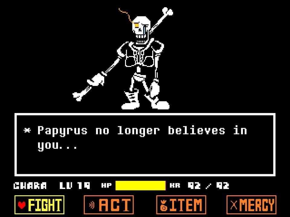 Undertale: Disbelief