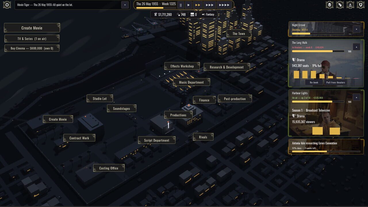 Backlot: Hollywood Studio Tycoon