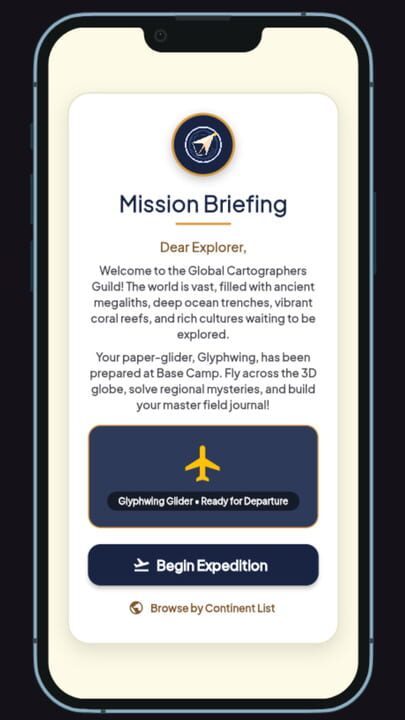 Glyphwing: World Geography