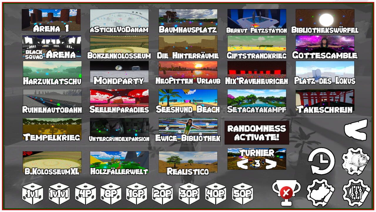 Untergrund Raceways: Arena