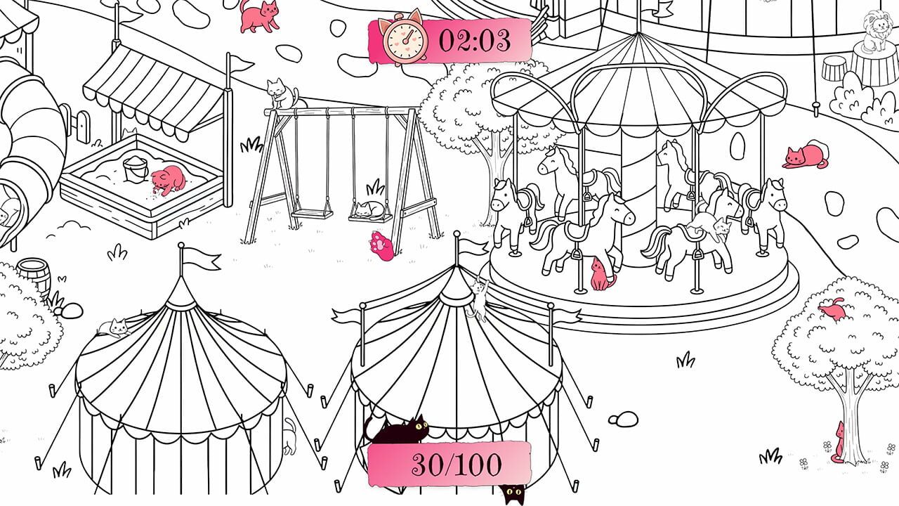 100 Romantic Hidden Cat
