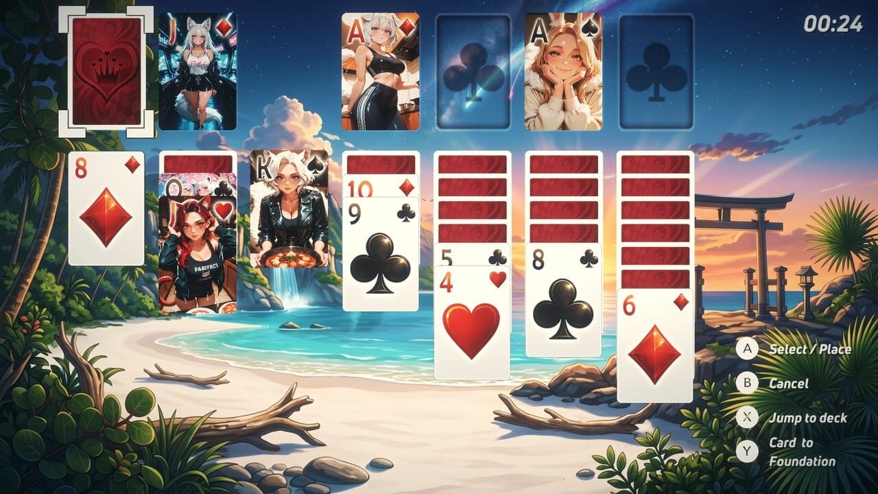 Solitaire Paradise: Furry Waifus