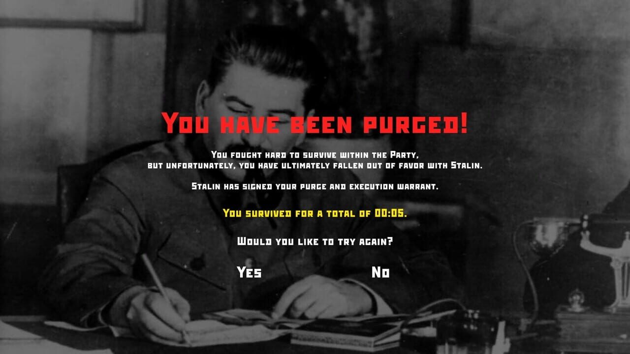 Avoid the Stalin’s Purge
