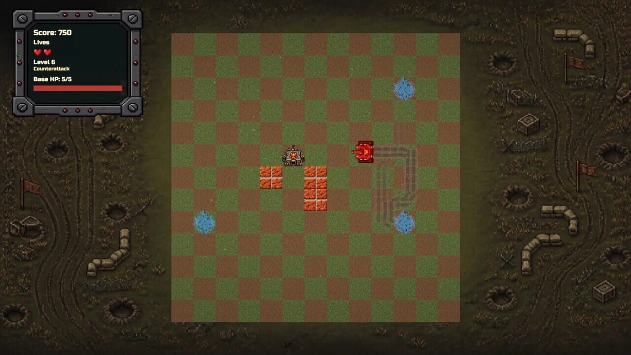 Red Tanks vs Lizard