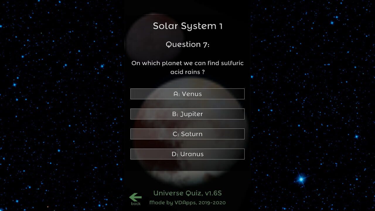 Universe Quiz