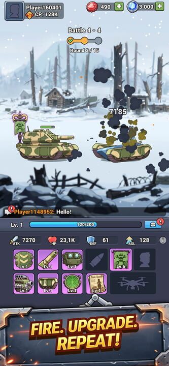 Steelborn: Tank Idle RPG