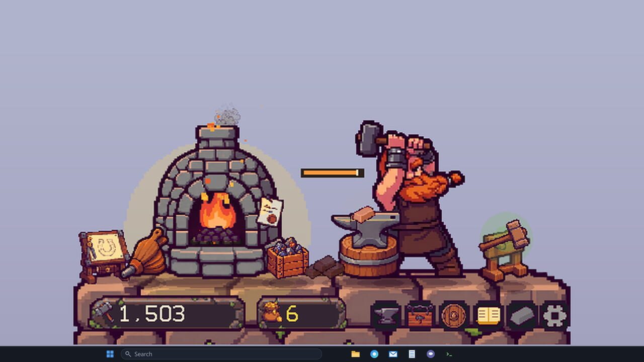 My Desktop Dwarf: Taskbar Forge