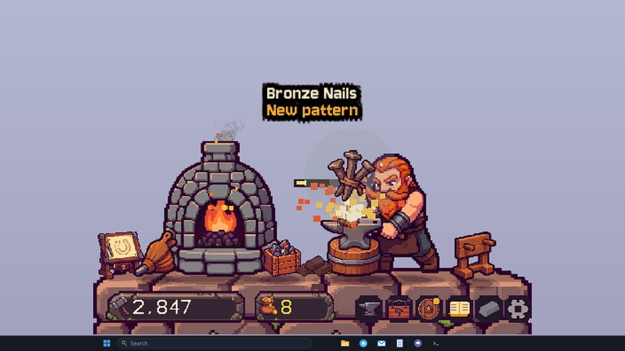 My Desktop Dwarf: Taskbar Forge