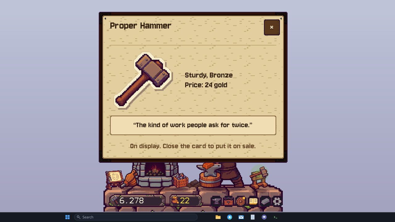 My Desktop Dwarf: Taskbar Forge