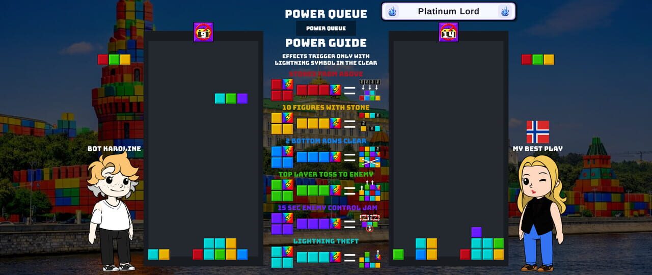 Block Wars: Falling Duel