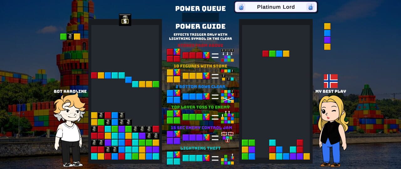 Block Wars: Falling Duel