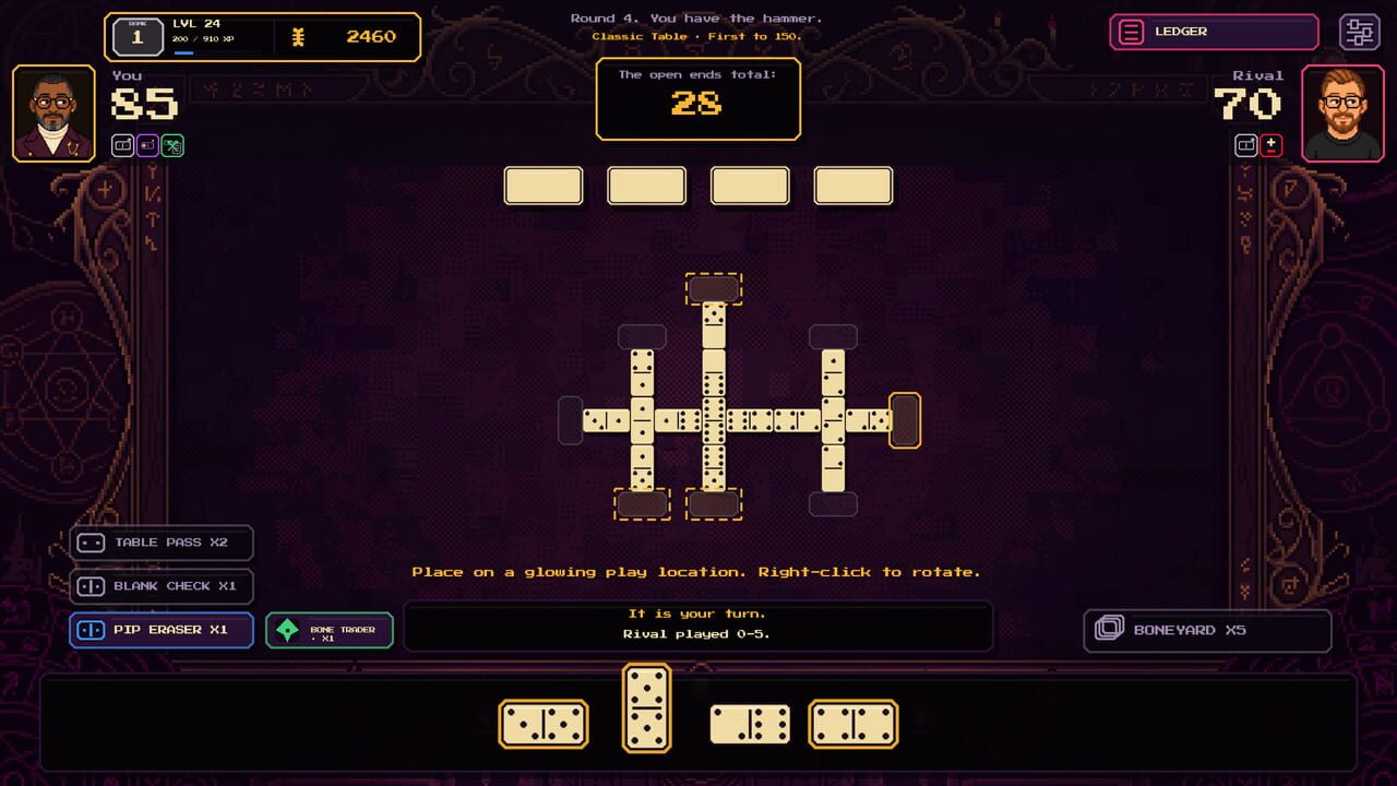House of Pips: a Domino Roguelike