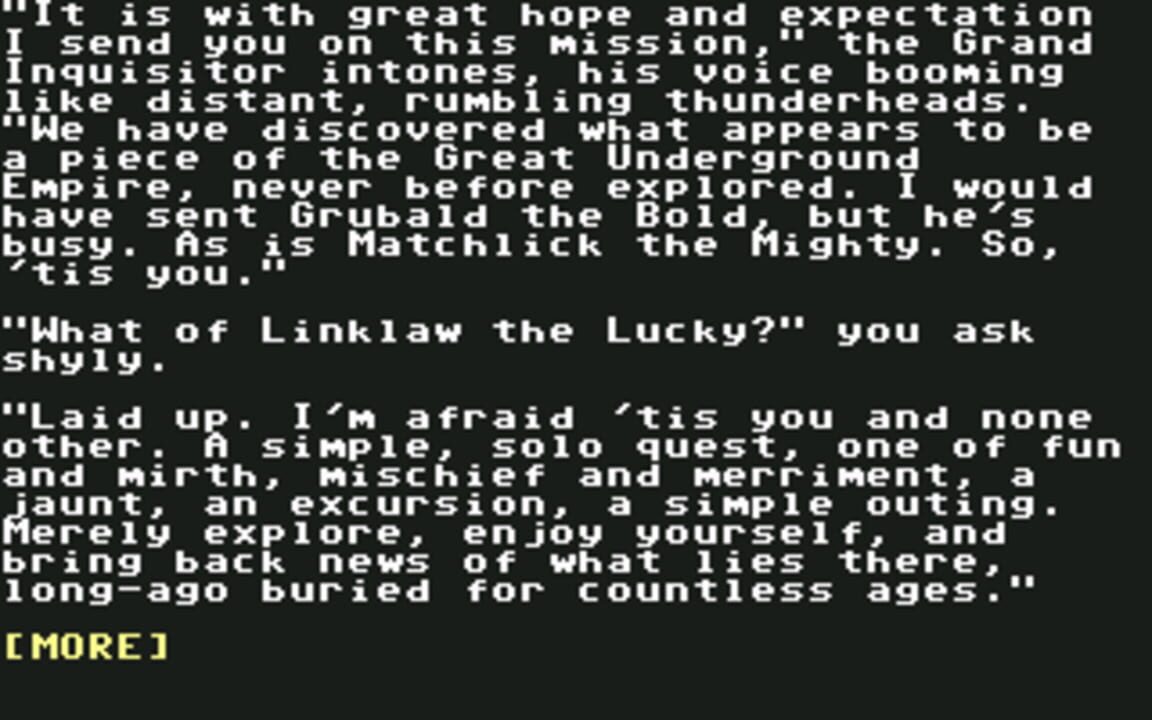 Zork: The Undiscovered Underground