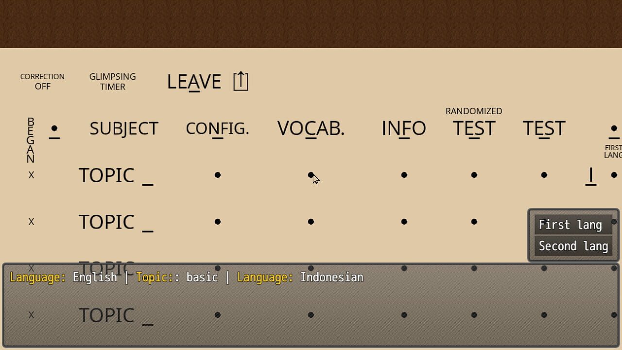 Lang Ops: Blank Canvas