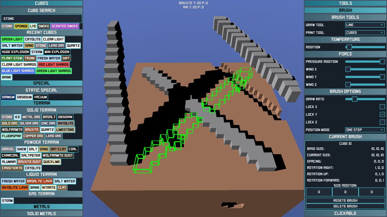Falling Cubes