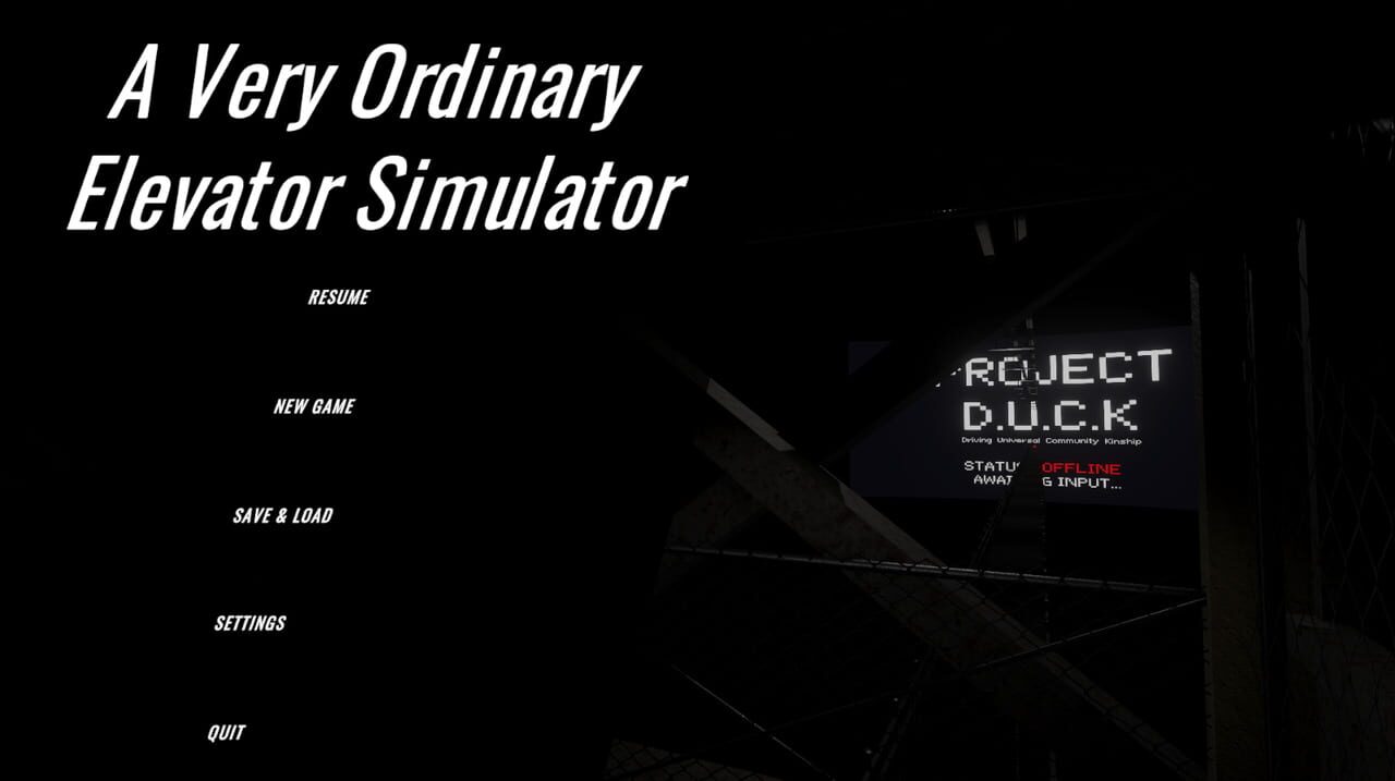 A Very Ordinary Elevator Simulator