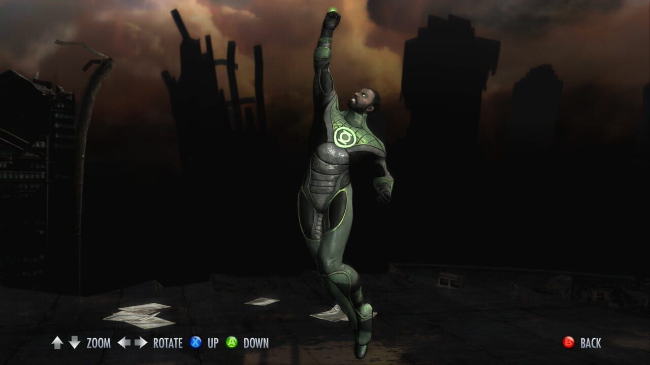 Injustice: Gods Among Us – Compat Pack 5: John Stewart Green Lantern Skin