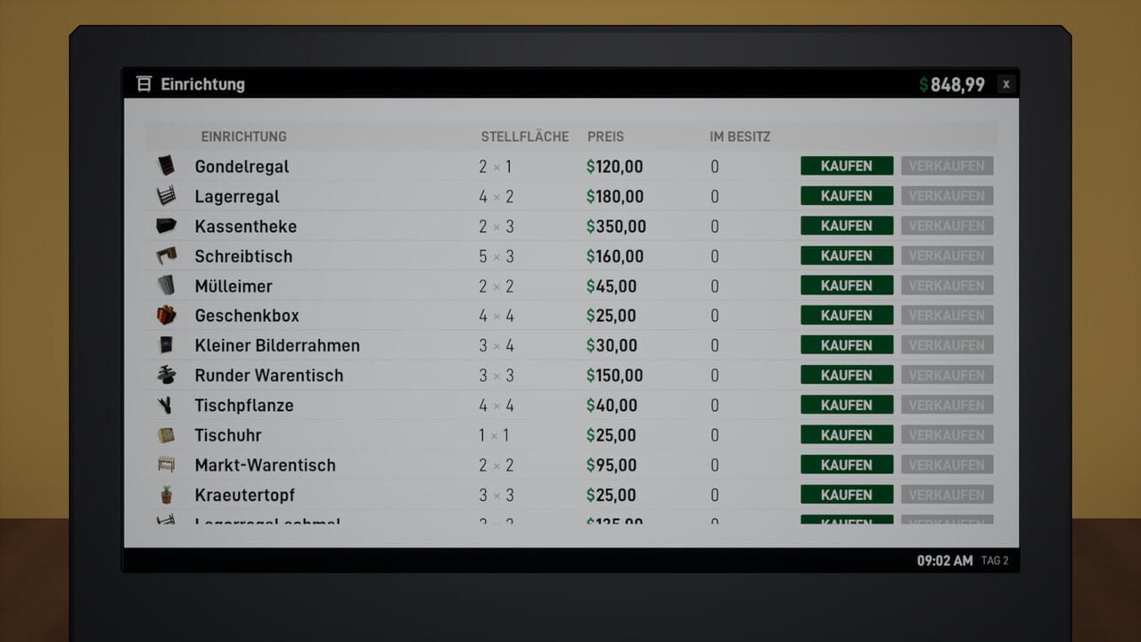 Fresh Market Simulator